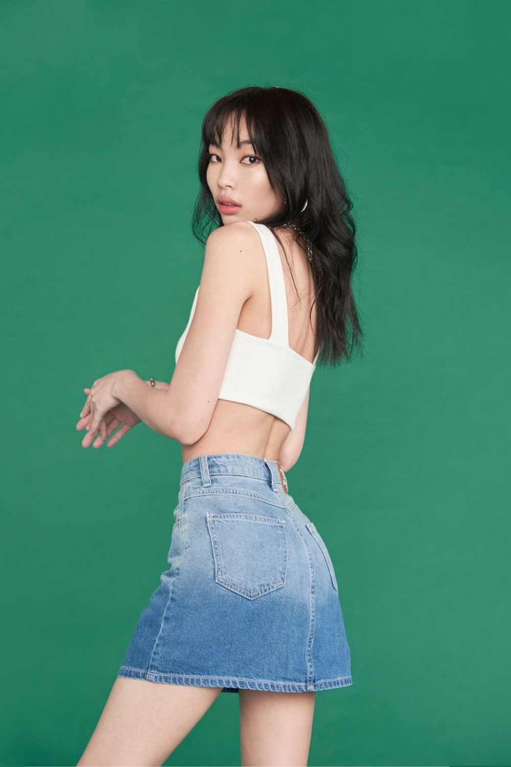 Mini Denim Skirt 02