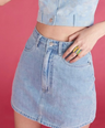 Mini Denim Skirt 02