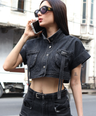 Theo Denim Top