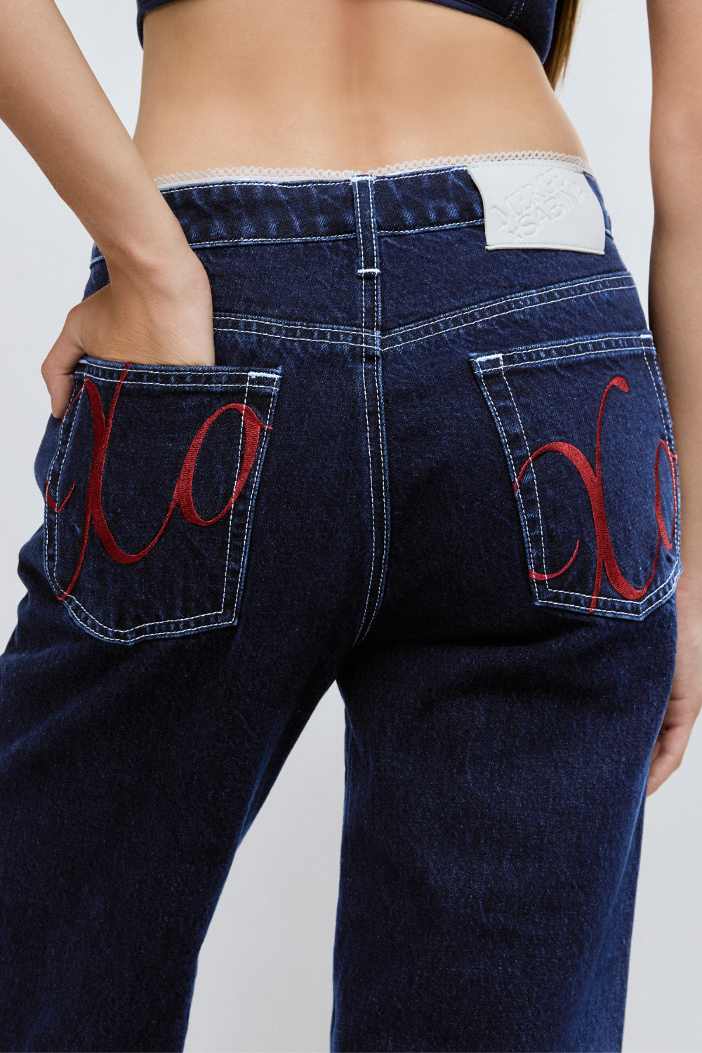 Thea Denim Trousers