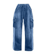 Karl Denim Cargo Pants