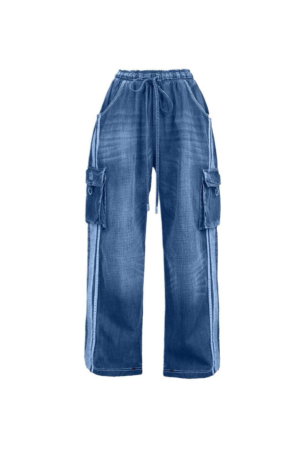 Karl Denim Cargo Pants