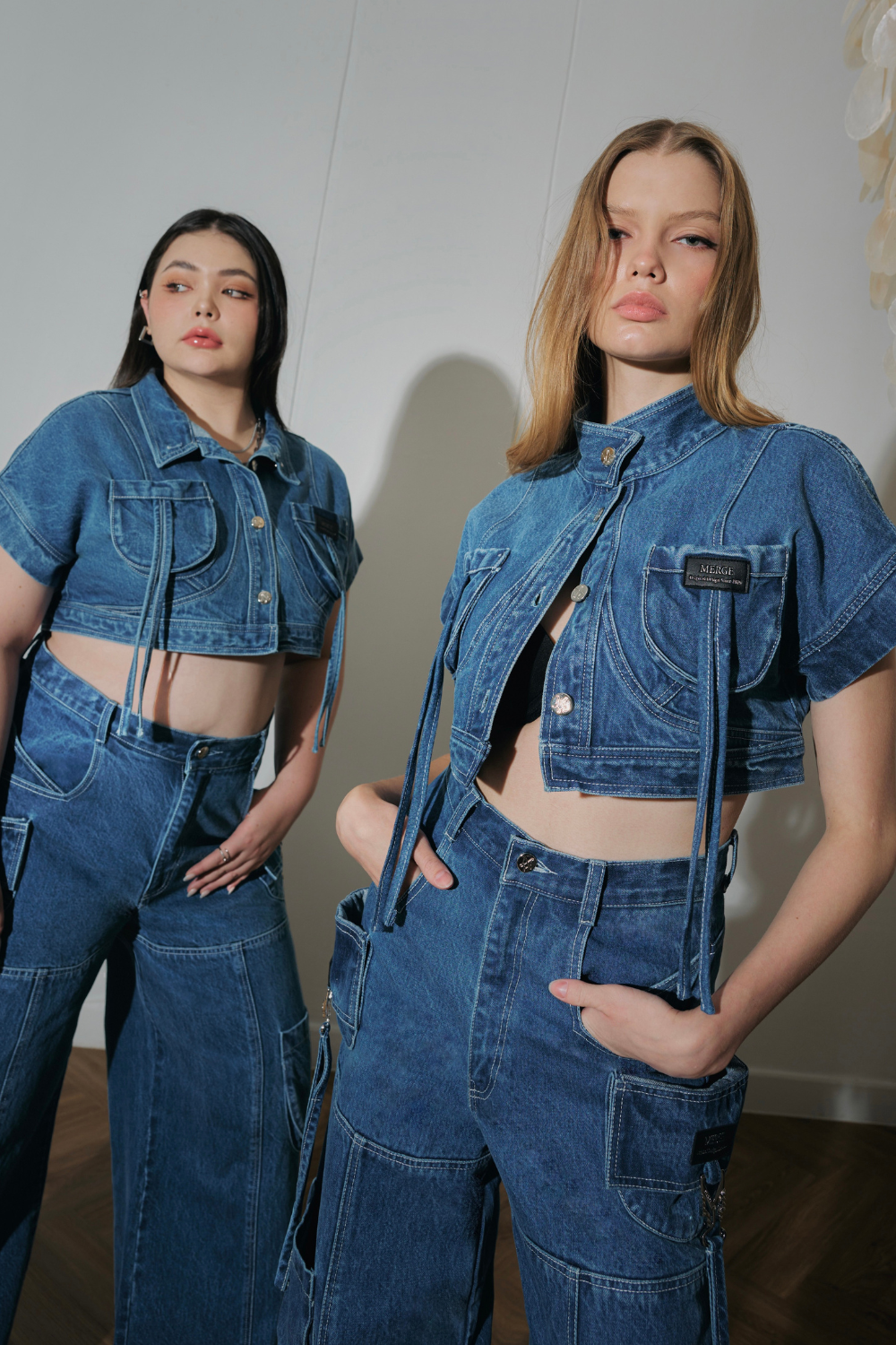 Theo Denim Top