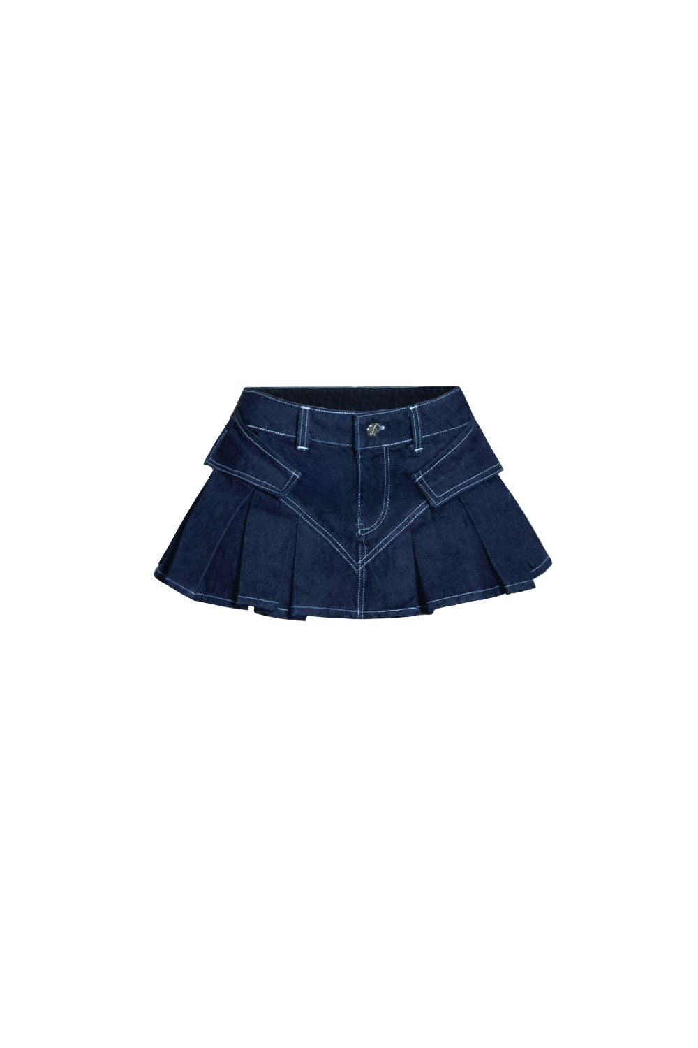 Rebel Mini Denim Skirt