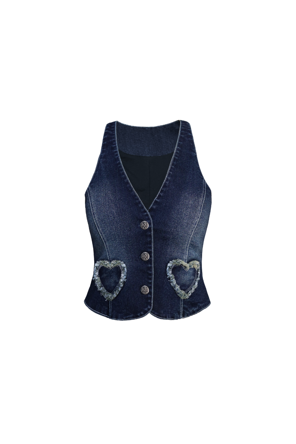 Crush Denim Vest