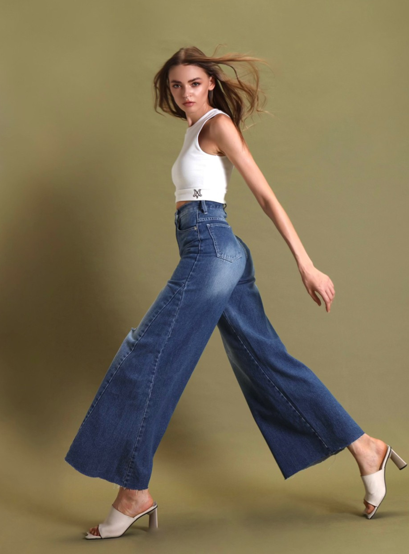 M Wide Leg Jeans 06