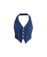 Charm Denim Vest