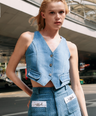 M Denim Vest