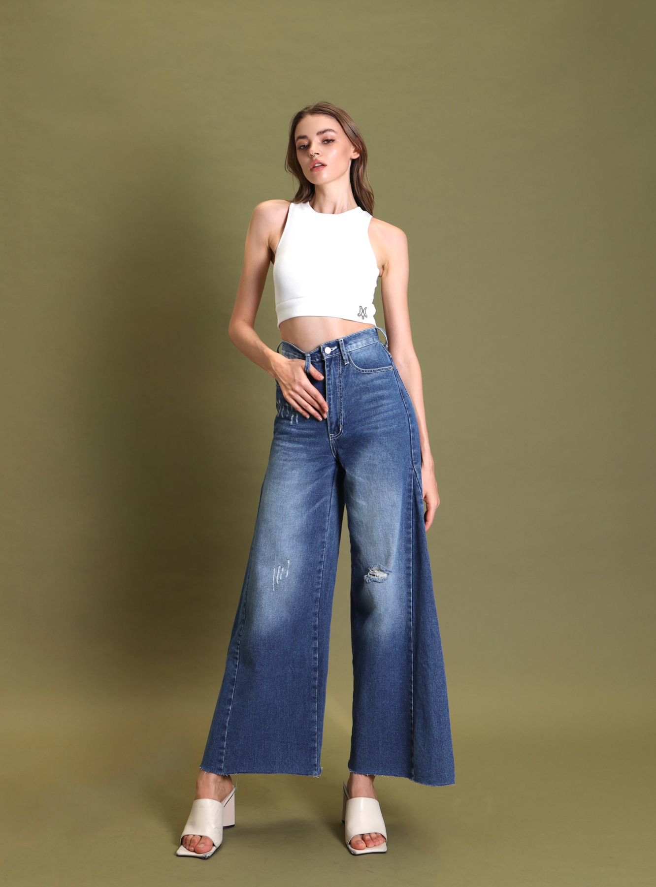 M Wide Leg Jeans 06