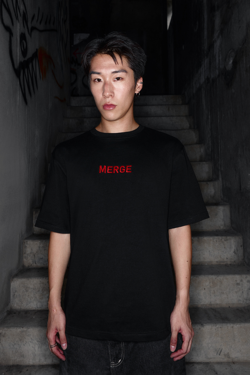 Merge Oversized Tee 06