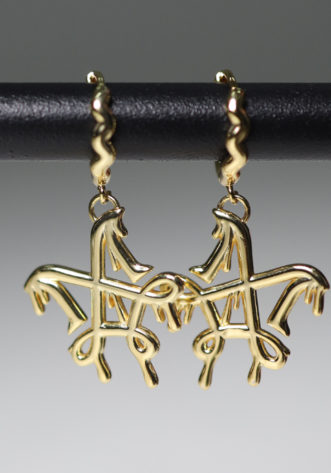 Merge Melt Hoop Earrings