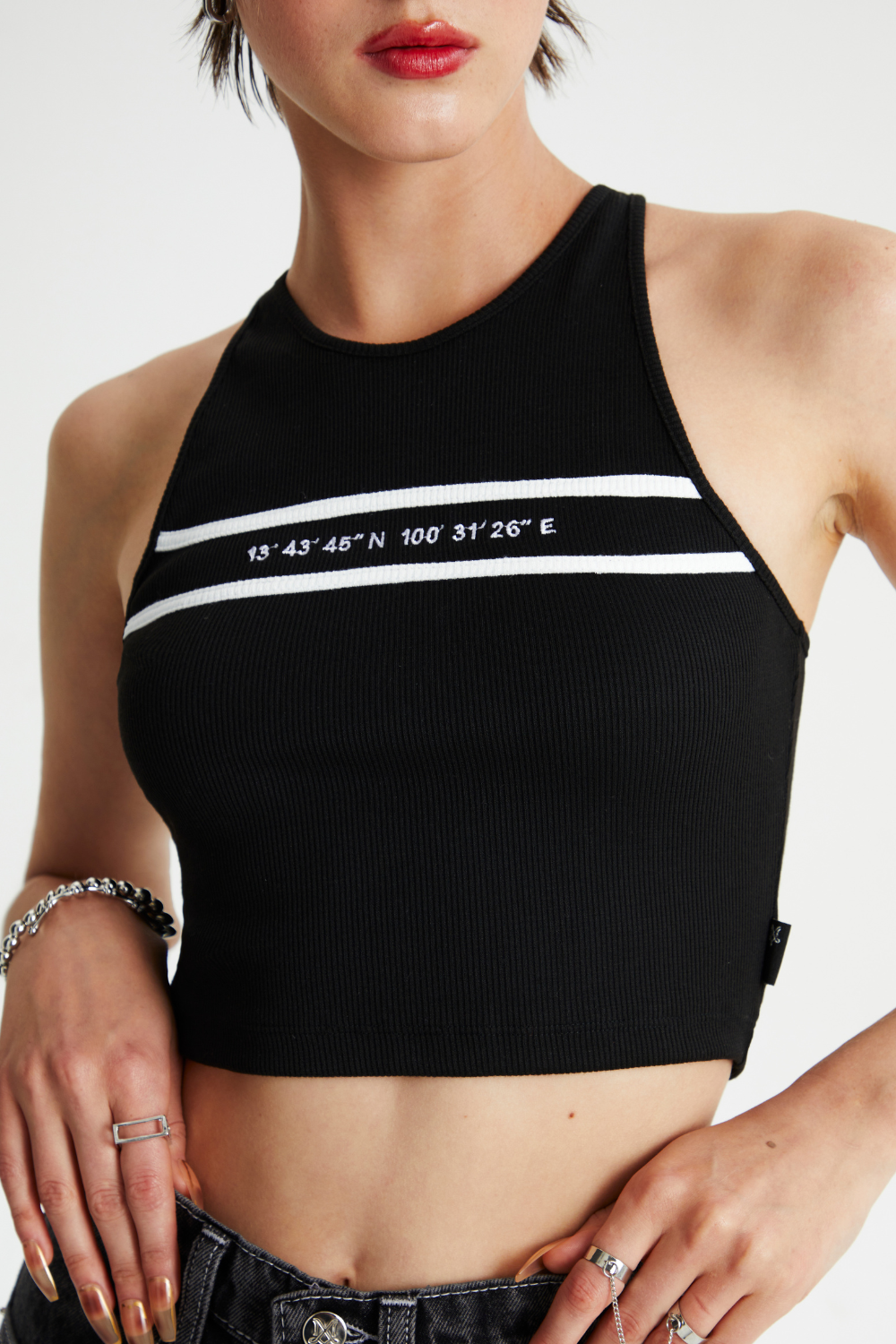 Geo Crop Top