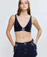 Laurel Denim Bra