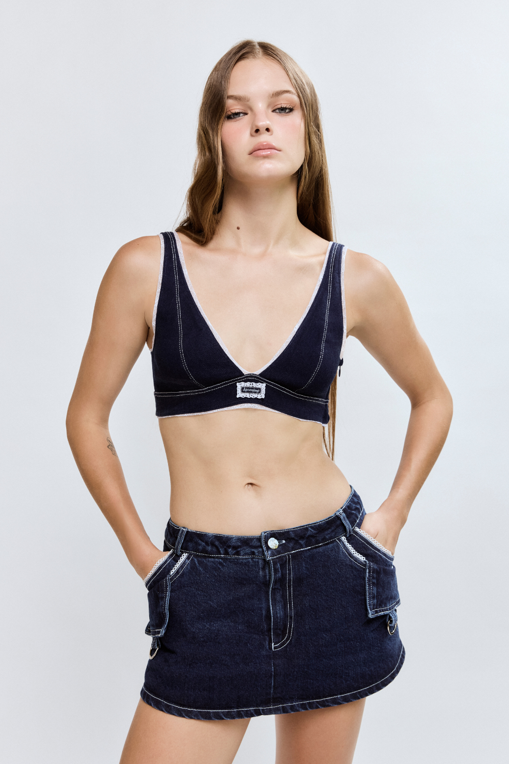 Laurel Denim Bra