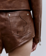 M Classic Leather Shorts