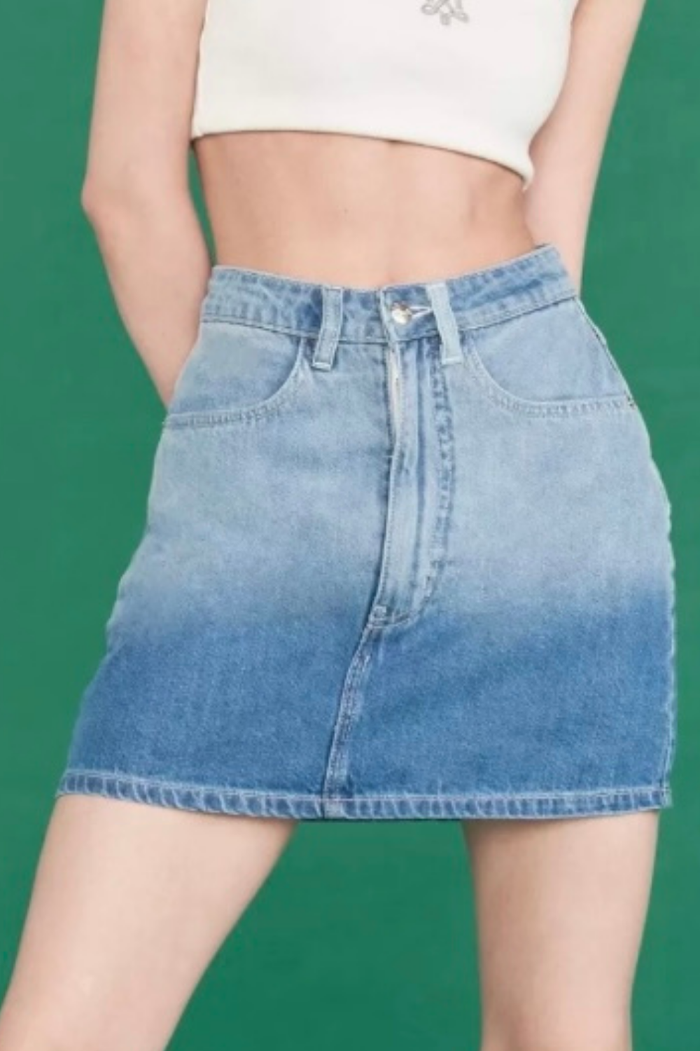 Mini Denim Skirt 02