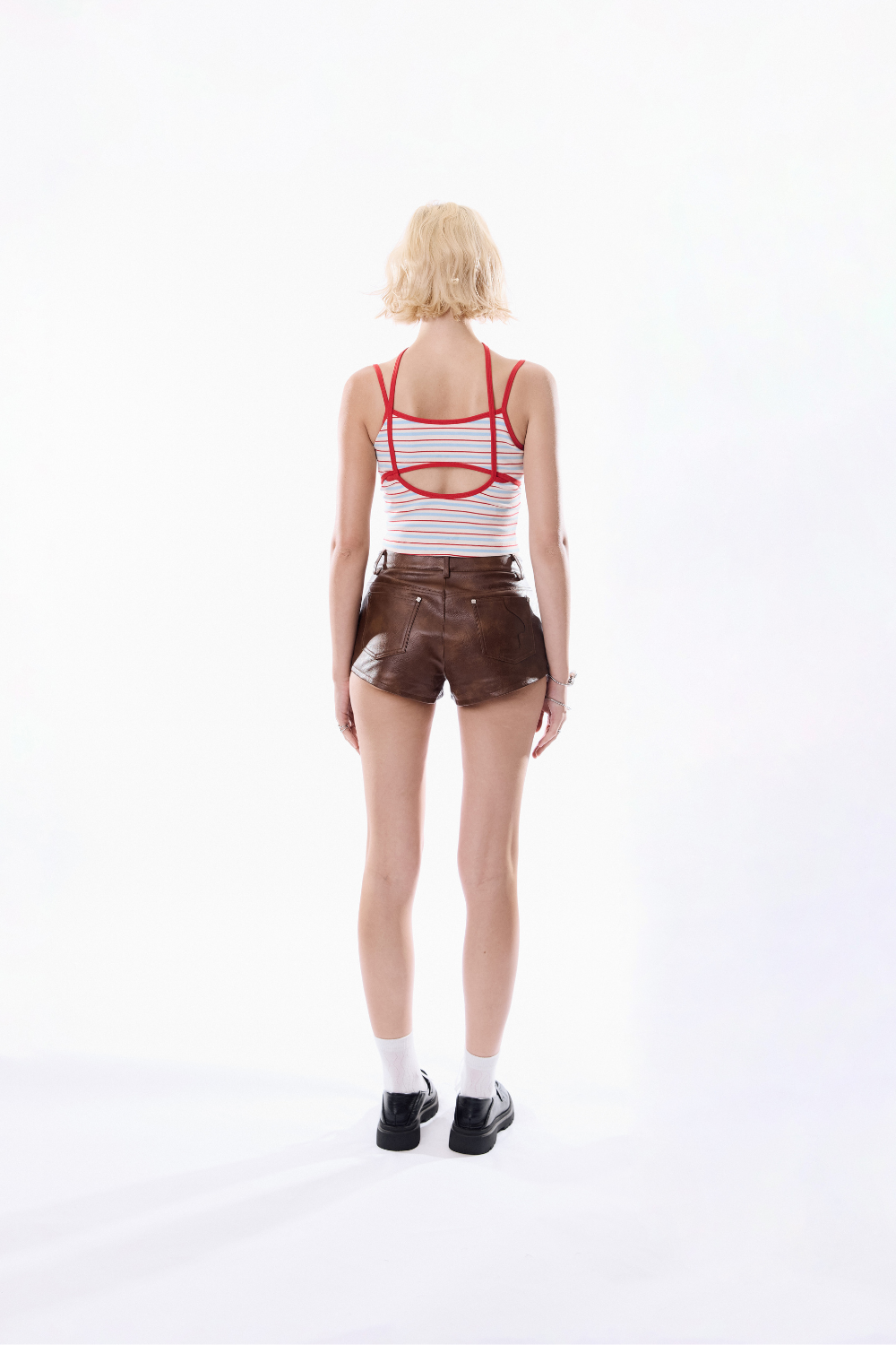 M Classic Leather Shorts